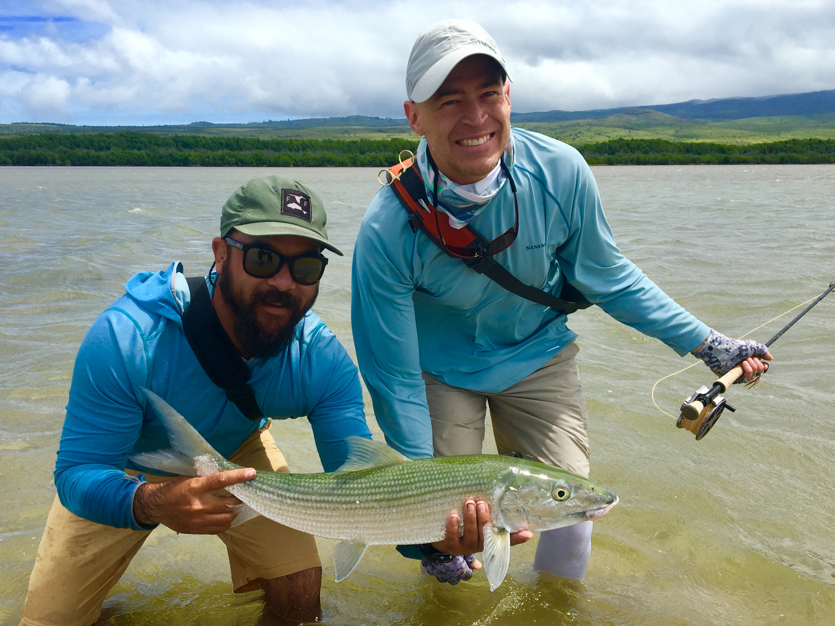 Tom and Melissa Cady had a memorable day flyfishing the Molokai ...